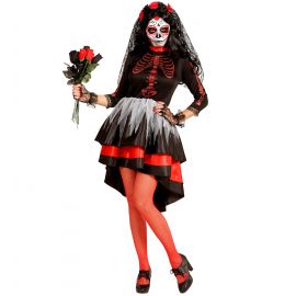 Disfraz esposa dia de los muertos