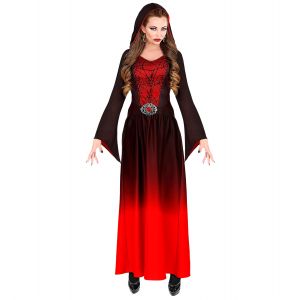 Disfraz gotica roja