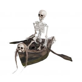 Esqueleto en barca