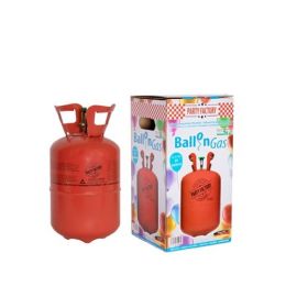 Botella helio 30 globos