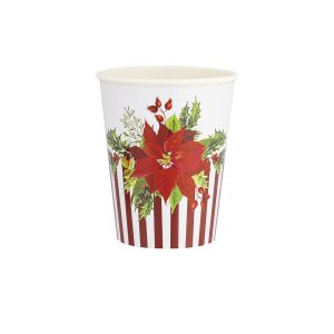 Vasos flor de navidad