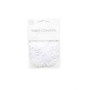 Confetti copos blancos