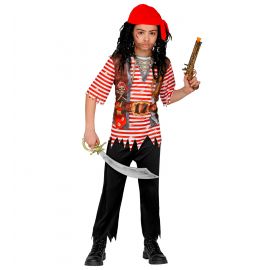 Disfraz pirata calavera