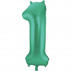 Globo helio 1 verde mate