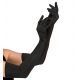 Guantes largos negros 60cm