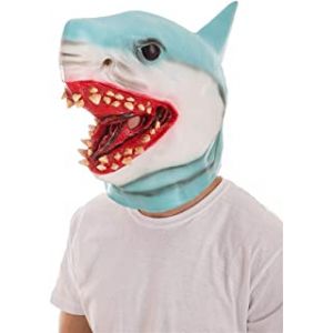 Mascara tuburon azul