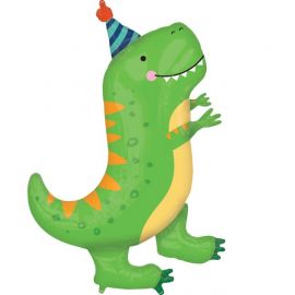 Globo helio dinosaurio party