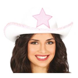 Sombrero vaquero blanco estrella