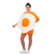Disfraz huevo frito unisex