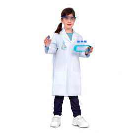 Disfraz cientifico infantil con acc