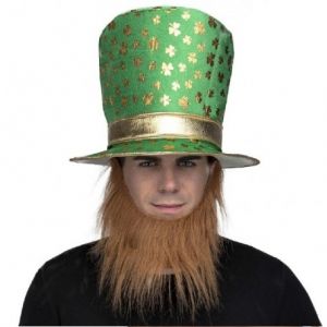 Sombrero irlandes con barba