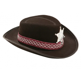 Sombrero vaquero negro inf