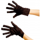 Guantes cortos negros