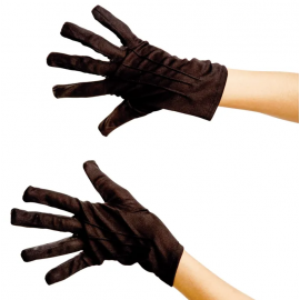 Guantes cortos negros