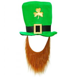 Sombrero irlandes con barba