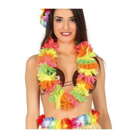 Collar hawaiana neon