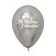 Globos plata comunion 