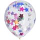 Globos confetti estrellas