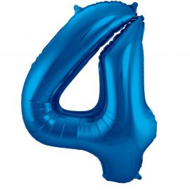 Globo helio 4 azul oscuro