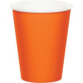 Vasos naranja frutal