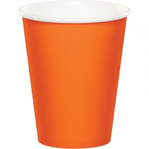 Vasos naranja frutal