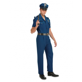 Disfraz policia hombre