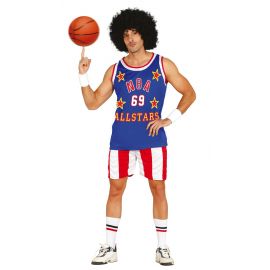 Disfraz jugador baloncesto retro