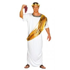 Disfraz César romano oro 