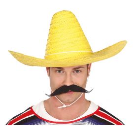 Sombrero mexicano amarillo