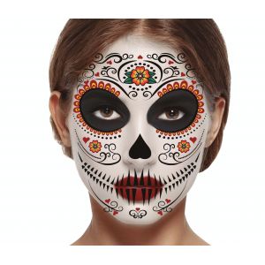 Tatuaje cara catrina