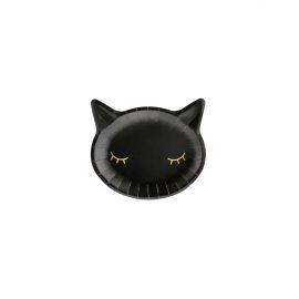 Platos gato negro