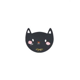 Servilletas gato negro