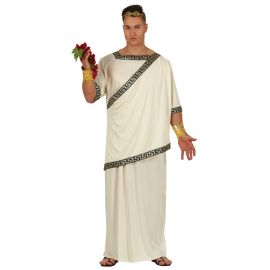 Disfraz romano blanco oro
