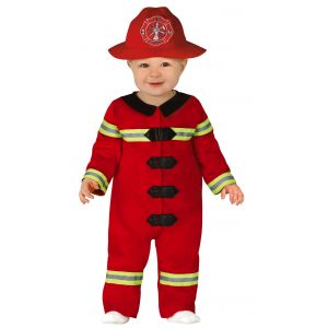 Disfraz bebe bombero 