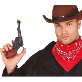 Pistola cowboy negra