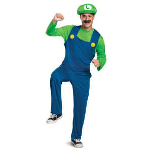 Disfraz luigi super mario