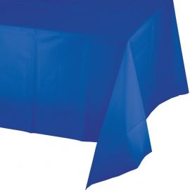 Mantel plastco azul cobalto
