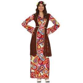 Disfraz hippie chaleco largo