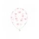 Bouquet globos corazon rosa