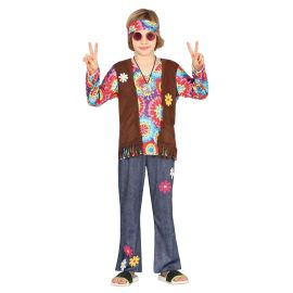 Disfraz hippie guapin