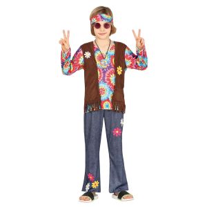 Disfraz hippie guapin
