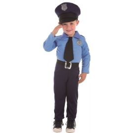 Disfraz policia musculos