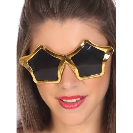 Gafas estrellas doradas