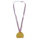 Set 3 medallas oro plata bronce