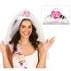 Diadema velo bride