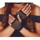 Guantes malla negros 11cm