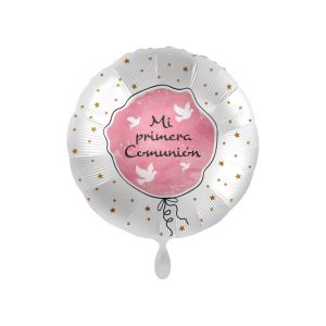 Globo helio comunion rosita