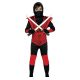 Disfraz ninja rojo gu