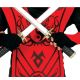 Disfraz ninja rojo gu