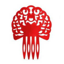 Peineta med roja